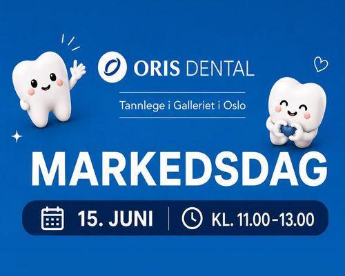 Velkommen til Markedsdag hos Oris Dental 15. juni!